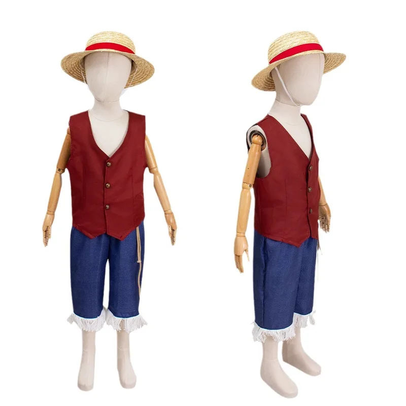 Japanese Lifestyle - ▶ ❤ Kostium Cosplay Luffy z