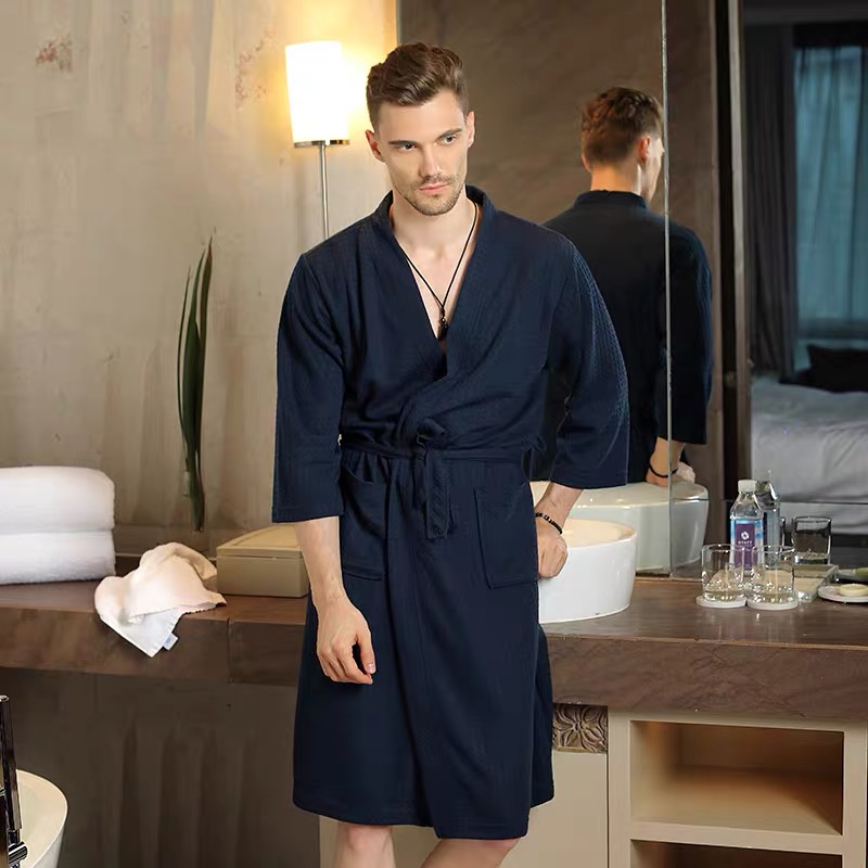 Elegancki męski szlafrok kimon – Kimono Yukata Cotton recenzja i cena