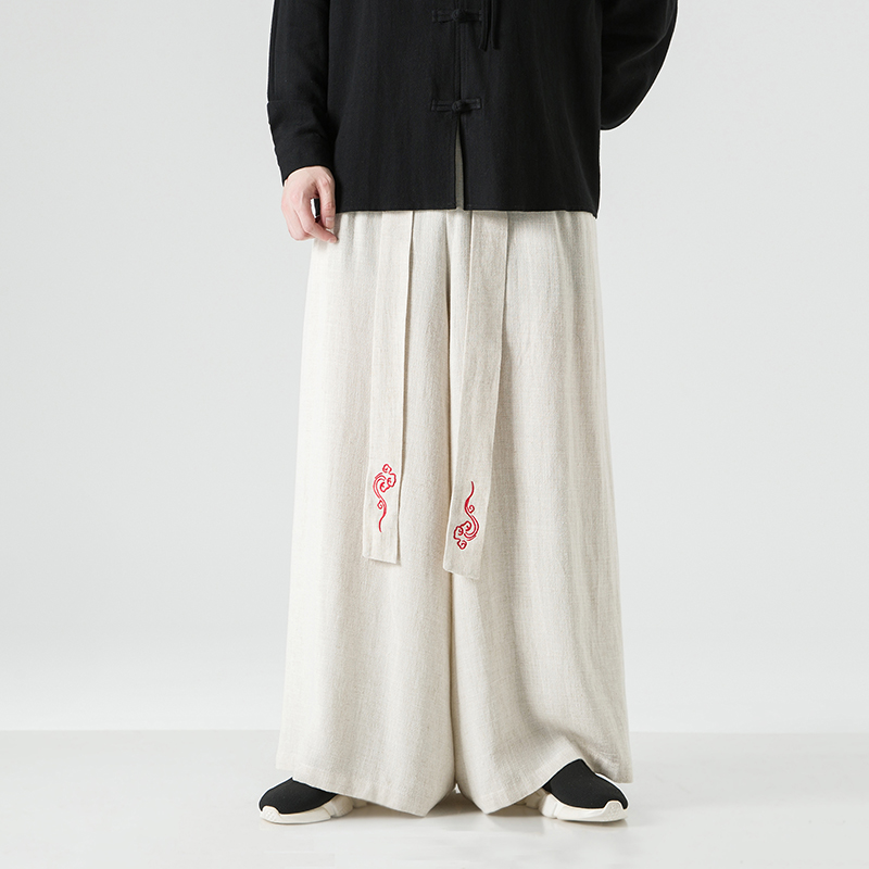 Męskie spodnie z szerokimi nog – Kimono Yukata Cotton recenzja i cena