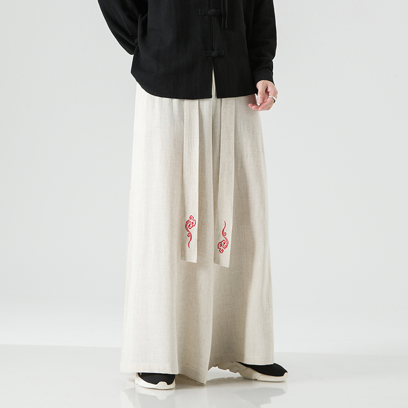 Męskie spodnie z szerokimi nog – Kimono Yukata Cotton recenzja i cena