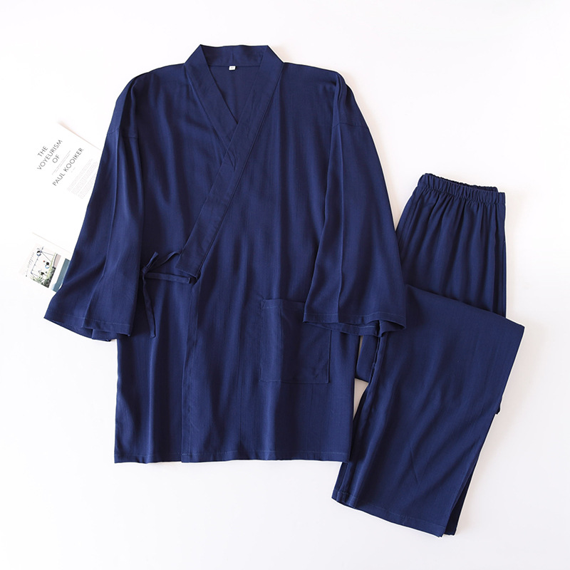 2-częściowy męski japoński tra – Kimono Yukata Cotton recenzja i cena