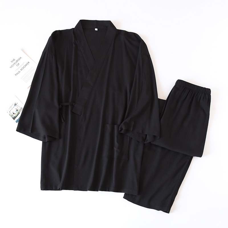 2-częściowy męski japoński tra – Kimono Yukata Cotton recenzja i cena