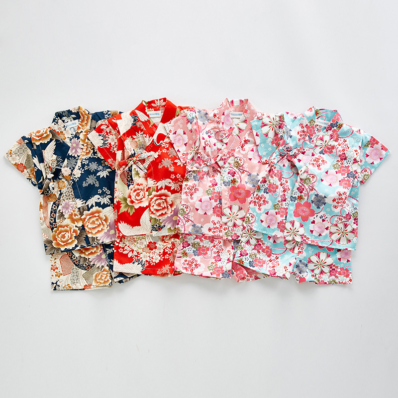 Letnie ubrania yukata dla dzie – Kimono Yukata Cotton recenzja i cena