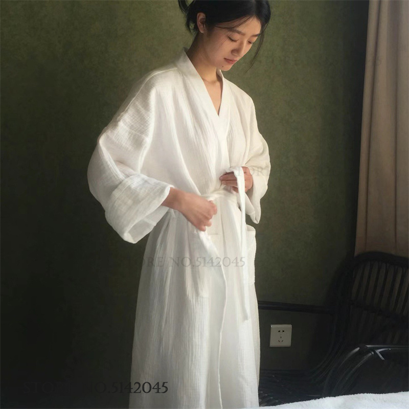Szlafrok dla par z gazy bawełn – Kimono Yukata Cotton recenzja i cena