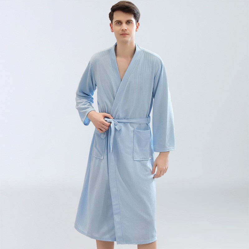 Męskie szlafroki waflowe, odzi – Kimono Yukata Cotton recenzja i cena